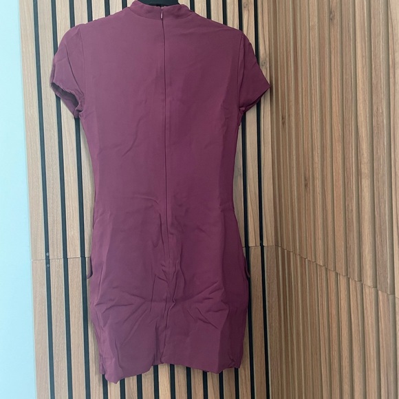 House of cb elegant Burgundy Mini Dress - Picture 5 of 5